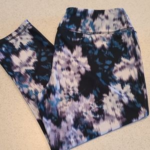 Vera Wang Womens Workout Leggings- Large